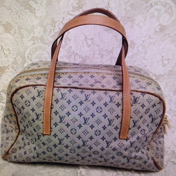 Louis Vuitton Marie Mini White-Blue Denim Handbag - Picture 10 of 15